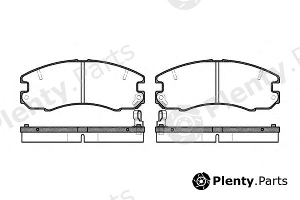  ROADHOUSE part 231604 Brake Pad Set, disc brake