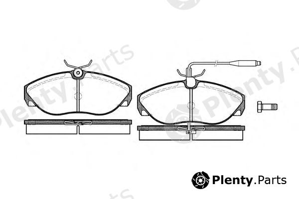  ROADHOUSE part 248602 Brake Pad Set, disc brake
