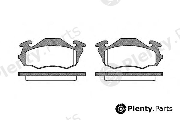  ROADHOUSE part 262300 Brake Pad Set, disc brake
