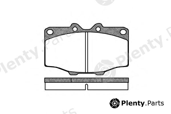  REMSA part 013200 Brake Pad Set, disc brake