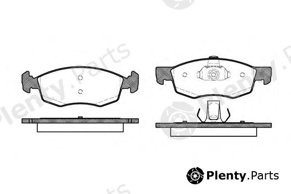  REMSA part 017230 Brake Pad Set, disc brake