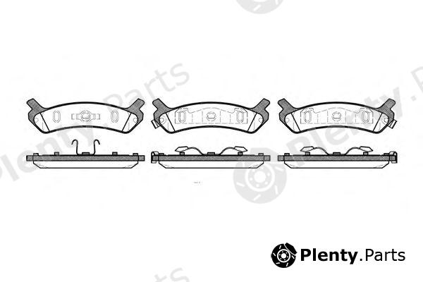  REMSA part 035900 Brake Pad Set, disc brake