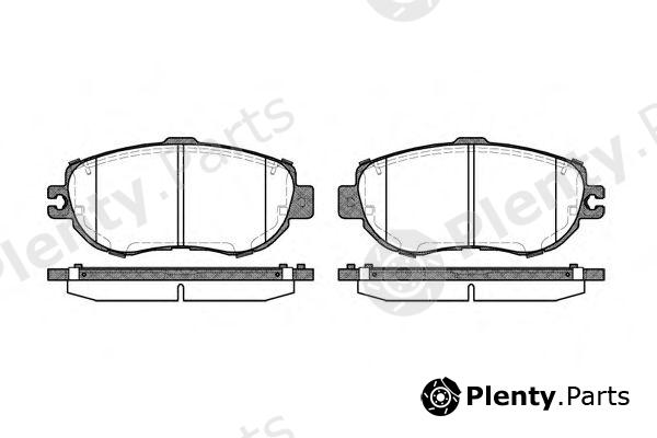  REMSA part 0456.00 (045600) Brake Pad Set, disc brake