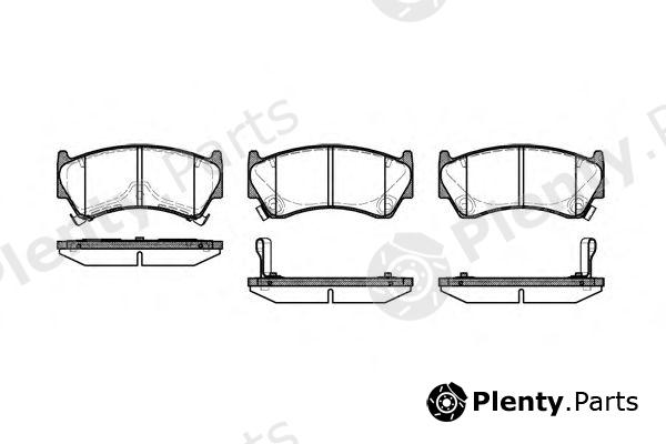  REMSA part 059212 Brake Pad Set, disc brake