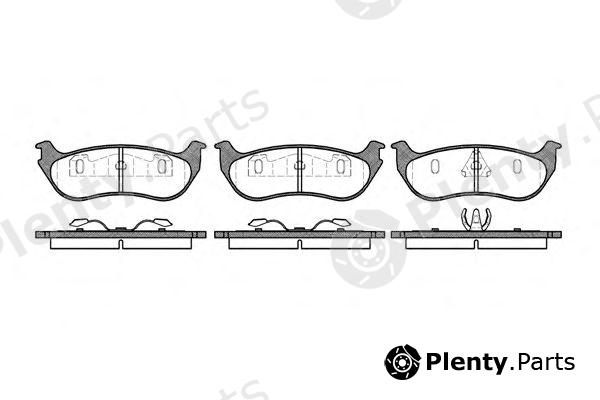  REMSA part 062875 Brake Pad Set, disc brake