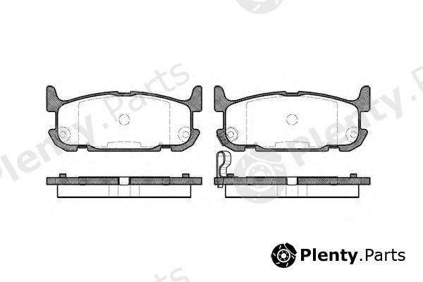  REMSA part 085312 Brake Pad Set, disc brake