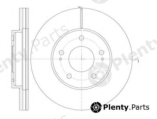  REMSA part 6113010 Brake Disc