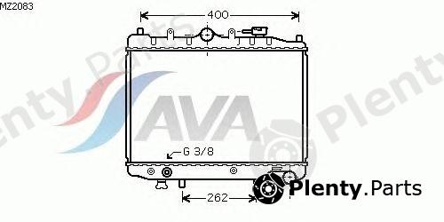  AVA QUALITY COOLING part MZ2083 Radiator, engine cooling