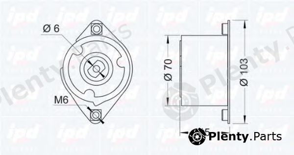  IPD part 15-3275 (153275) Belt Tensioner, v-ribbed belt