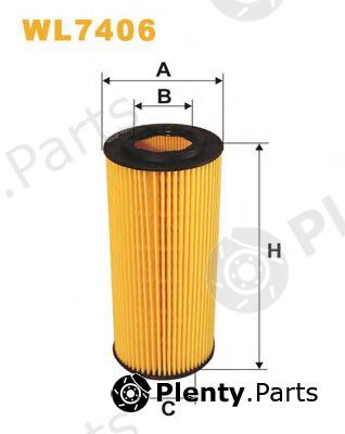  WIX FILTERS part WL7406 Oil Filter