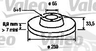  VALEO part 197011 Brake Disc