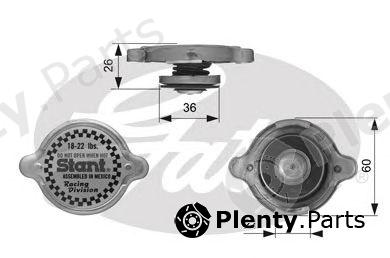  GATES part RC10371 Radiator Cap