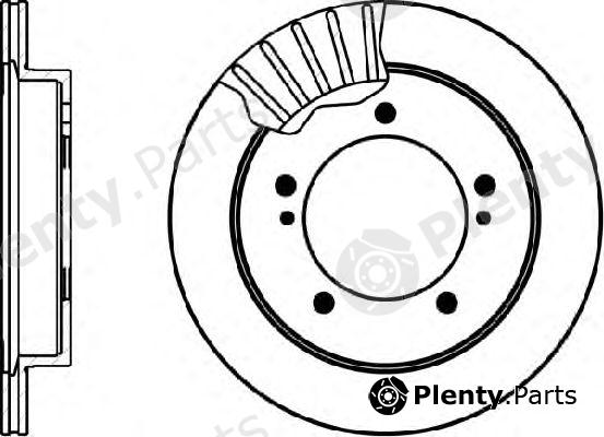  TEXTAR part 92076400 Brake Disc