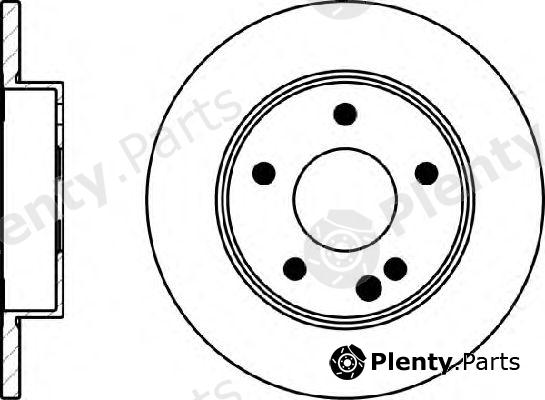  TEXTAR part 92091203 Brake Disc
