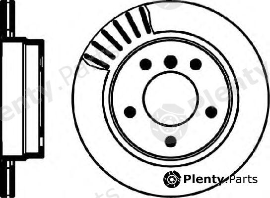  TEXTAR part 92072403 Brake Disc