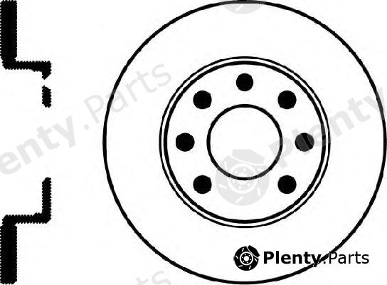  TEXTAR part 92020903 Brake Disc
