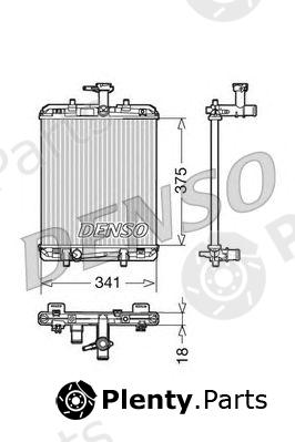  DENSO part DRM21600 Radiator, engine cooling