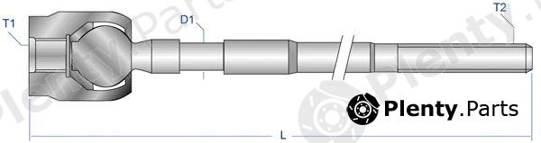  MOOG part VV-AX-5511 (VVAX5511) Tie Rod Axle Joint
