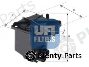  UFI part 2402700 Fuel filter