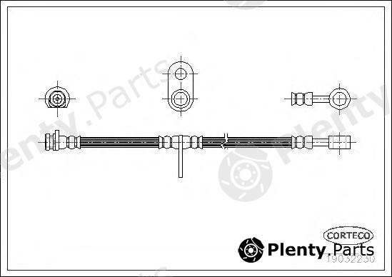  CORTECO part 19032230 Brake Hose