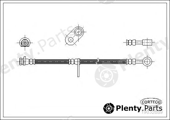  CORTECO part 19032889 Brake Hose
