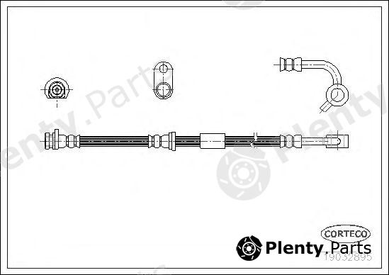  CORTECO part 19032895 Brake Hose