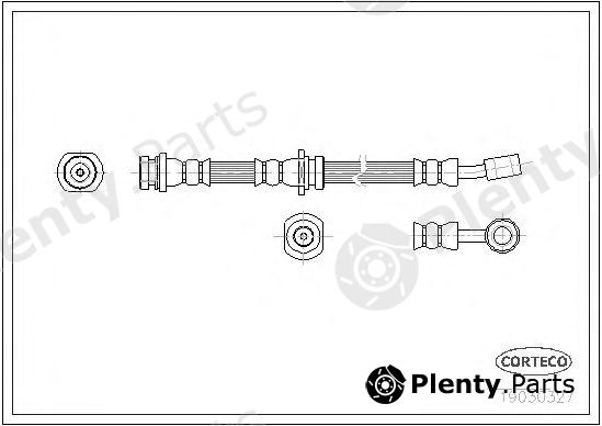 CORTECO part 19030327 Brake Hose