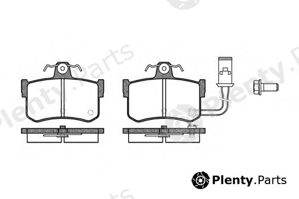  ROADHOUSE part 225101 Brake Pad Set, disc brake