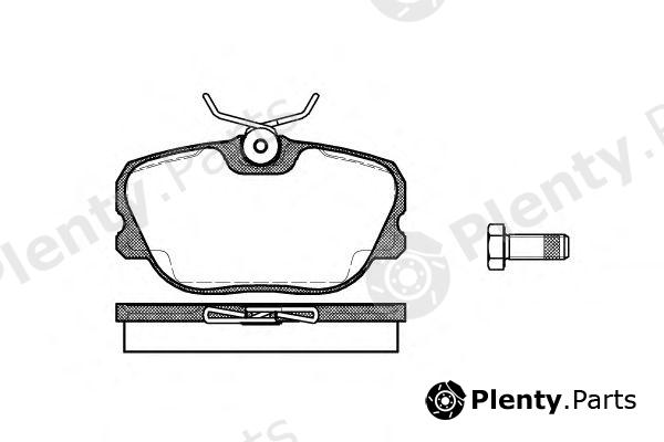  ROADHOUSE part 228000 Brake Pad Set, disc brake