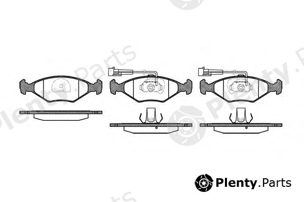  ROADHOUSE part 228142 Brake Pad Set, disc brake