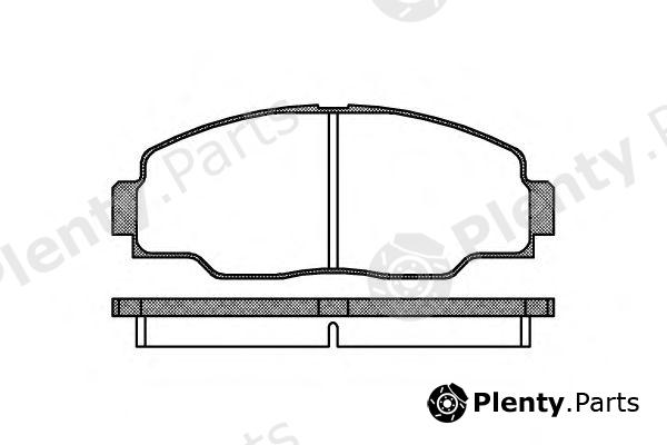  ROADHOUSE part 230800 Brake Pad Set, disc brake