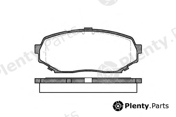  ROADHOUSE part 233900 Brake Pad Set, disc brake