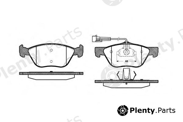  ROADHOUSE part 258902 Brake Pad Set, disc brake