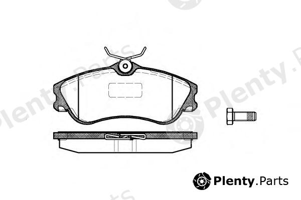  ROADHOUSE part 263400 Brake Pad Set, disc brake