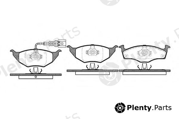  ROADHOUSE part 271811 Brake Pad Set, disc brake