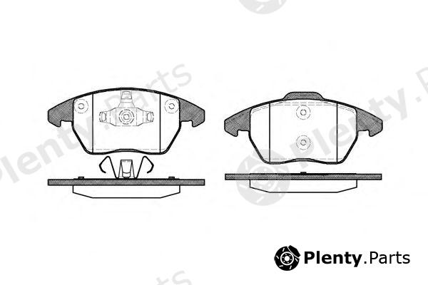  ROADHOUSE part 2103010 Brake Pad Set, disc brake