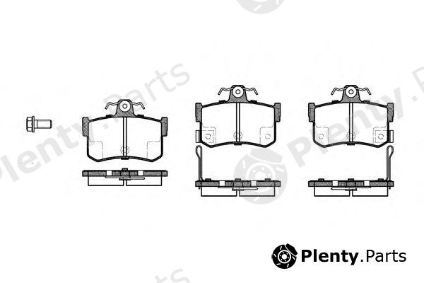 REMSA part 025112 Brake Pad Set, disc brake