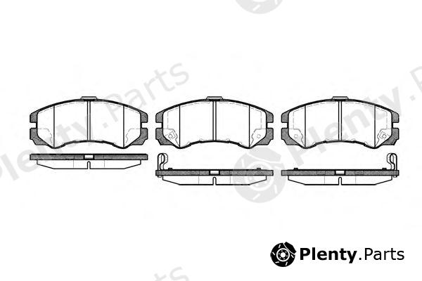  REMSA part 042522 Brake Pad Set, disc brake