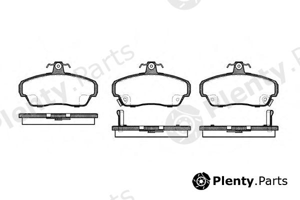  REMSA part 0490.02 (049002) Brake Pad Set, disc brake