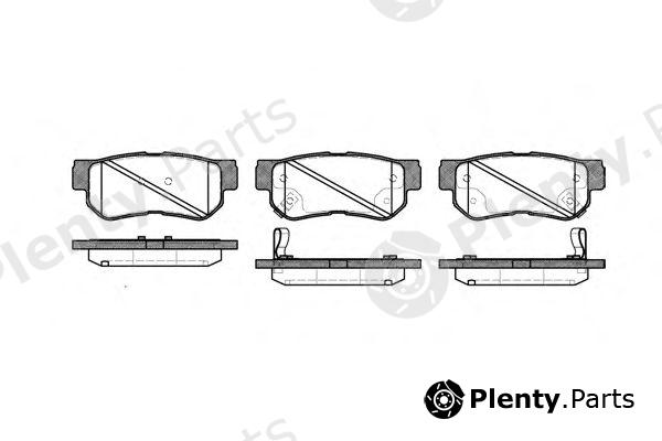  REMSA part 074632 Brake Pad Set, disc brake