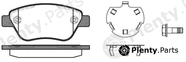  REMSA part 085830 Brake Pad Set, disc brake