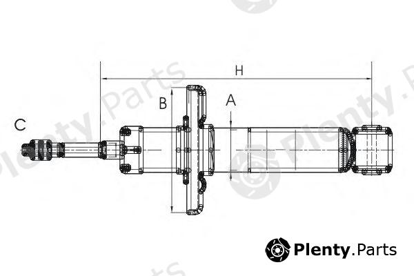  SCT Germany part Z1029 Shock Absorber