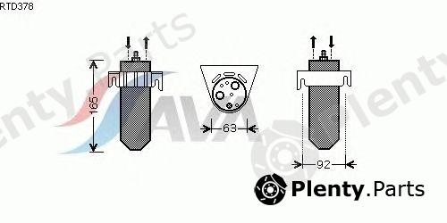  AVA QUALITY COOLING part RTD378 Dryer, air conditioning
