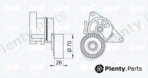  IPD part 10-0487 (100487) Tensioner Lever, v-ribbed belt