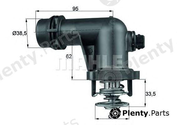  MAHLE ORIGINAL part TM15105 Thermostat, coolant