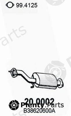  ASSO part 20.0002 (200002) Catalytic Converter