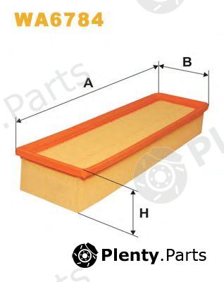  WIX FILTERS part WA6784 Air Filter