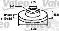  VALEO part 197031 Brake Disc