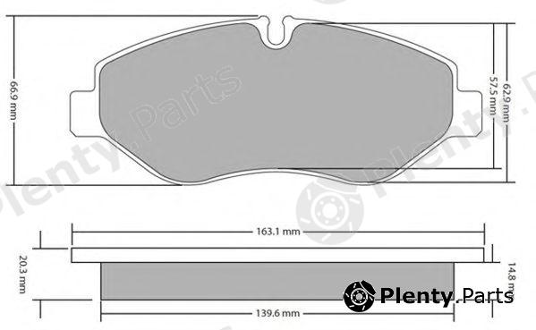  FREMAX part FBP-1715 (FBP1715) Brake Pad Set, disc brake
