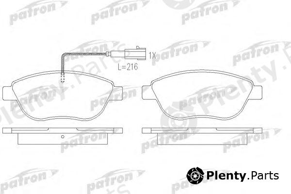  PATRON part PBP1467 Brake Pad Set, disc brake